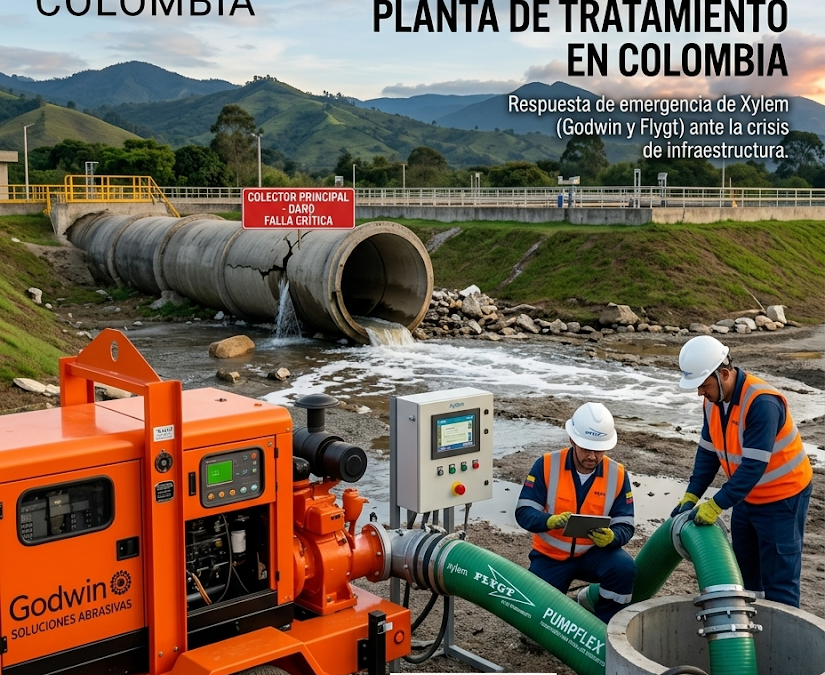 Instalación inmediata de unidades autónomas ante la falla de colectores en plantas de tratamiento en Colombia